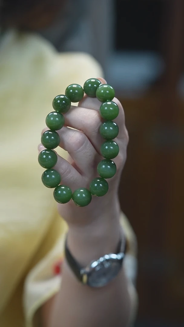 未镶嵌手串和田玉（碧玉）卡13