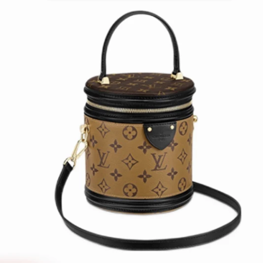 99新 LouisVuitton/路易威登 发财桶水桶包单肩斜挎包