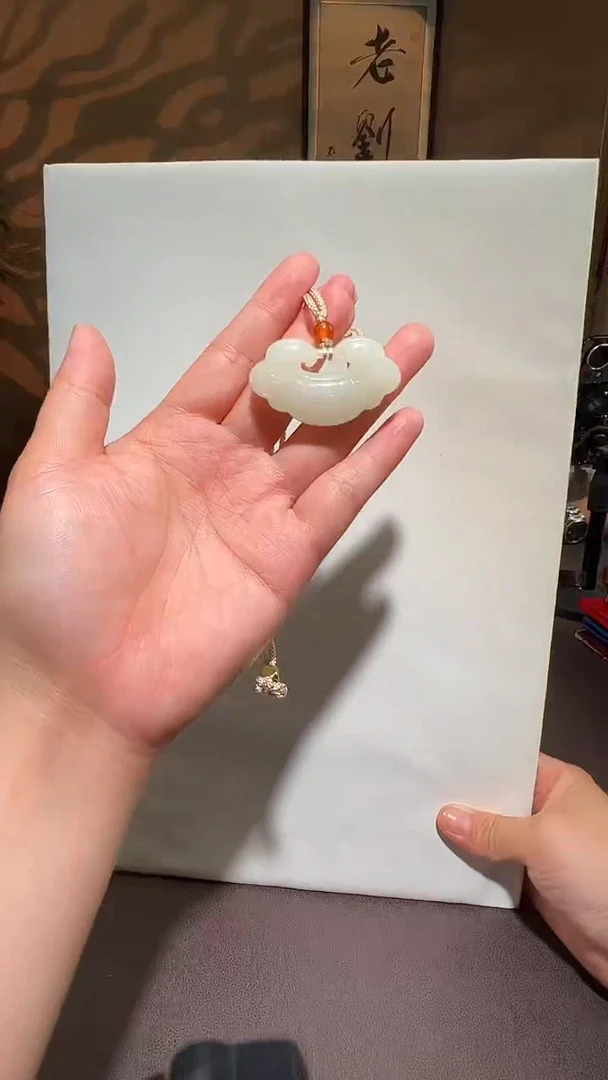 和田玉未镶嵌挂件002和田玉挂件多样性发其一