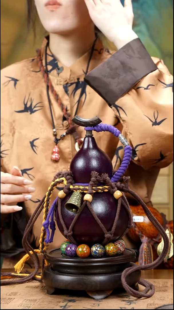 XJ101网兜款酒葫芦不包手串（现货现发）