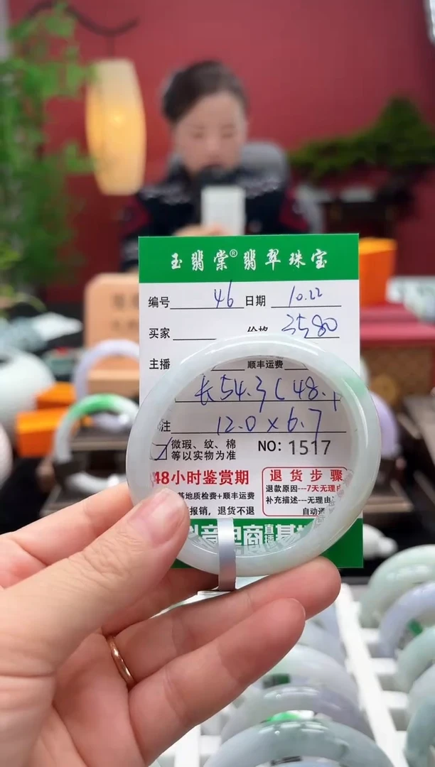 未镶嵌手镯翡翠翡翠46