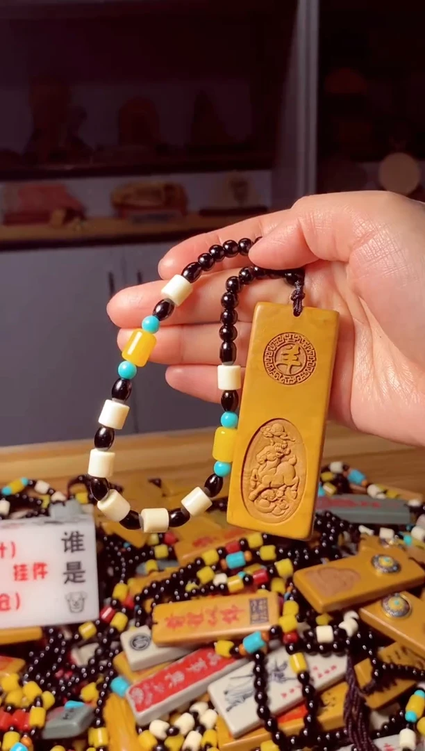 石材石头雕刻手把件挂件