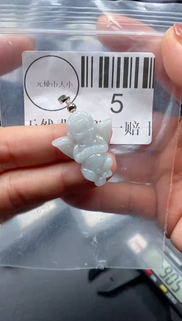 吊坠(不含链)未镶嵌翡翠5