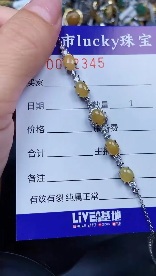 翡翠银S925镶嵌颈饰2345