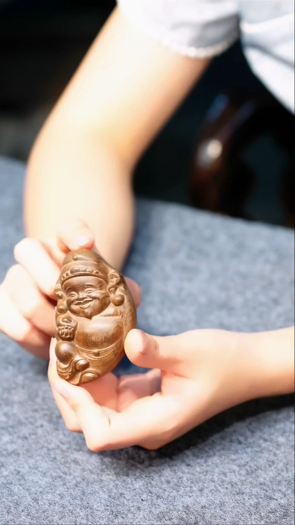 金丝楠【58】小叶金丝楠精品手把件