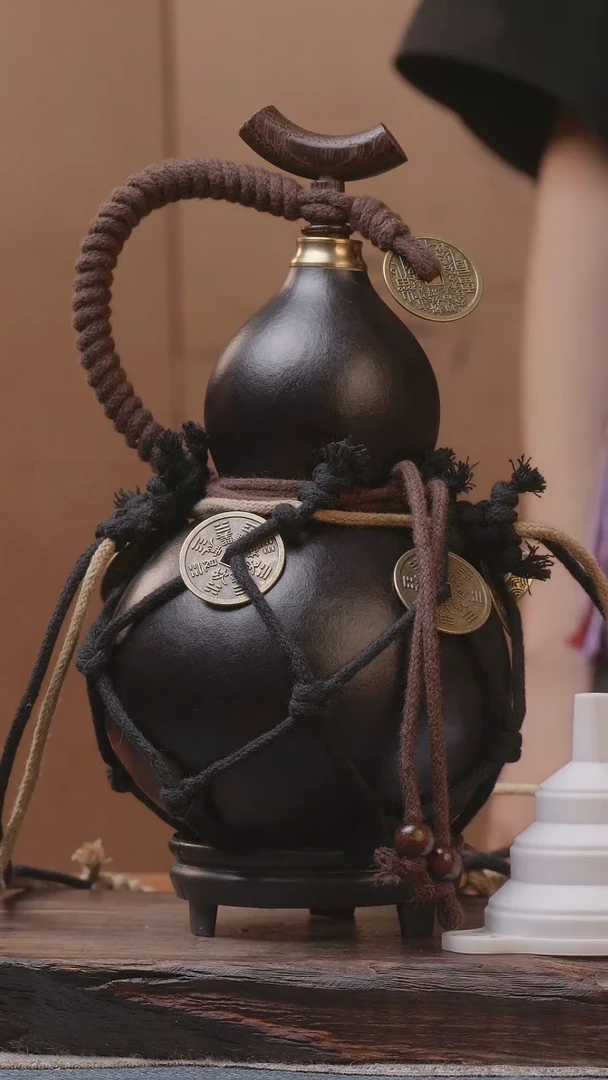 1942号精品大漆葫芦防腐防渗装水茶酒