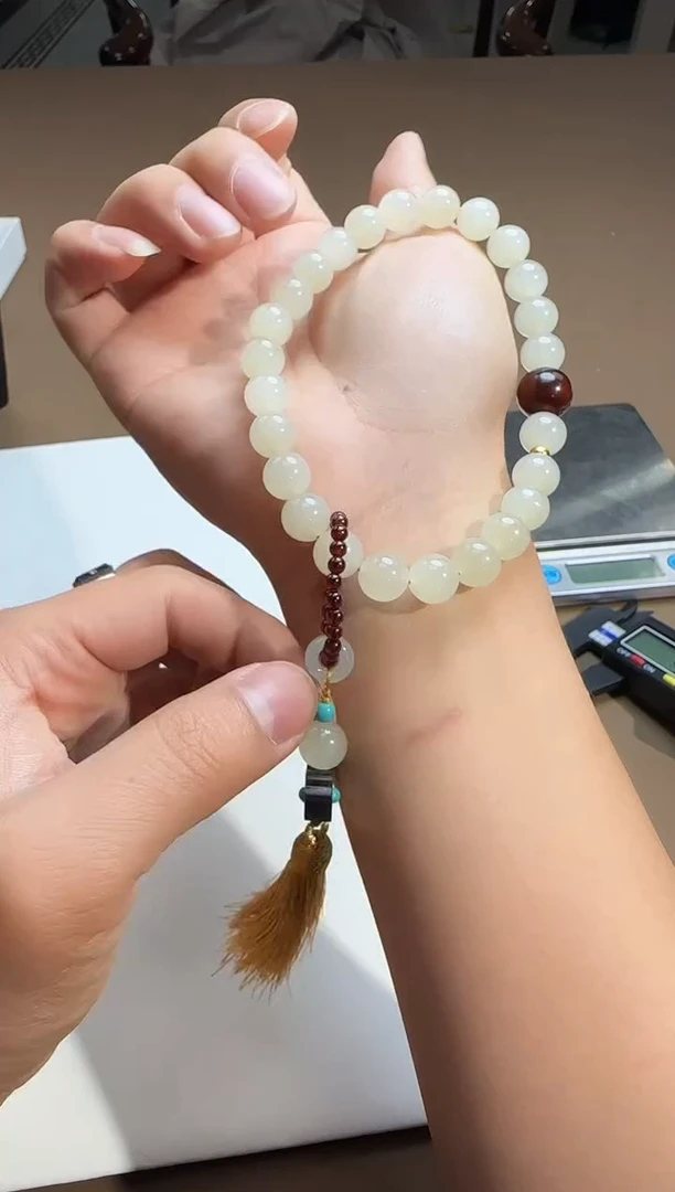 未镶嵌手串和田玉hts-002手持