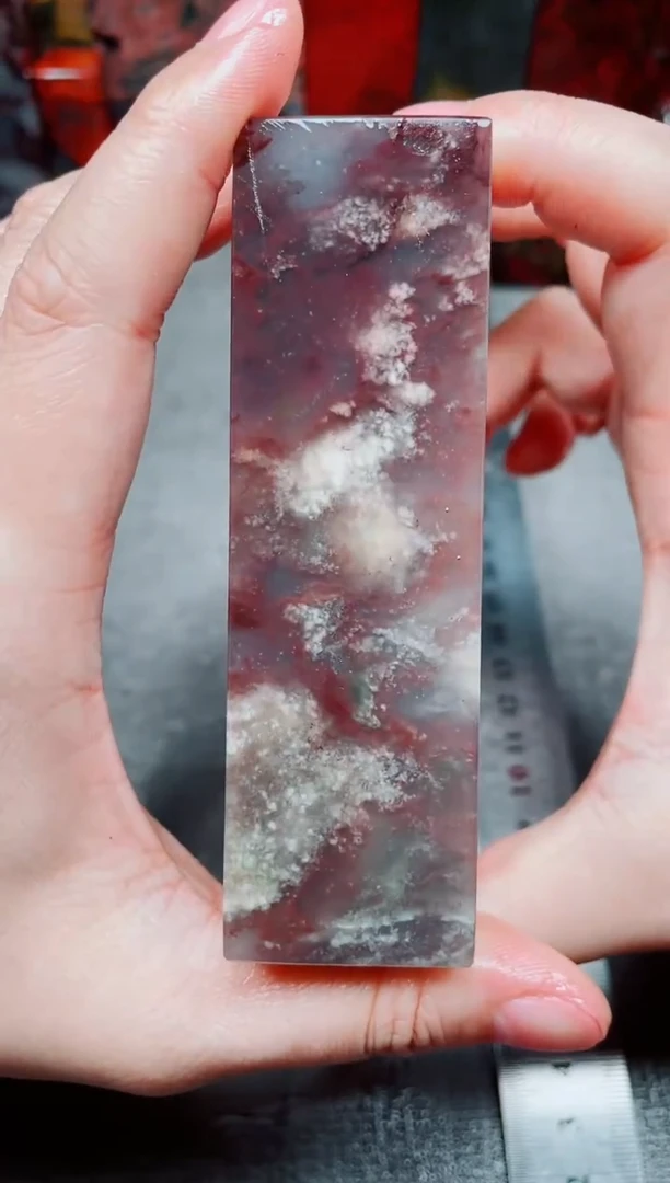 桂林鸡血玉素章3.0左右23