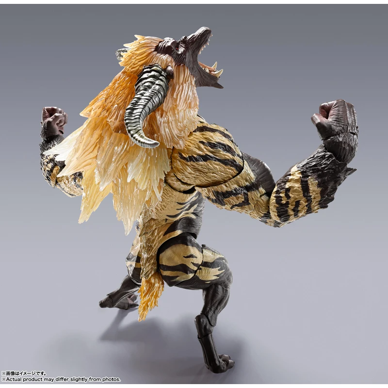 愤怒34 TAMASHII【怪物猎人】S.H.MonsterArts 激昂金狮子