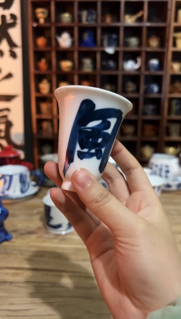 【闪购商品】观云听雨原创手绘茶具