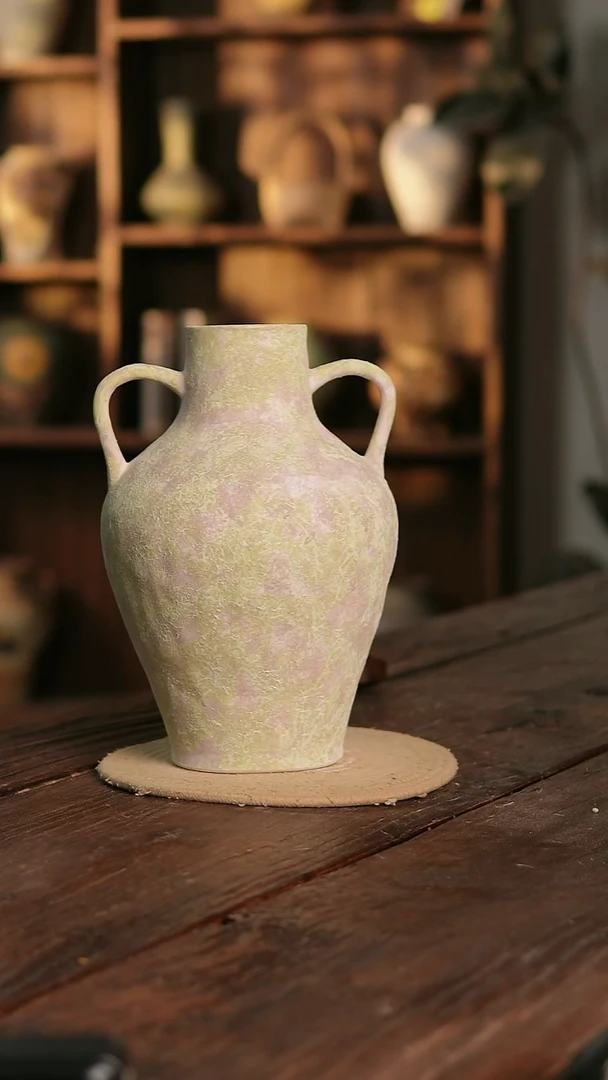 摆件13-320 陶瓷花器高30口径8