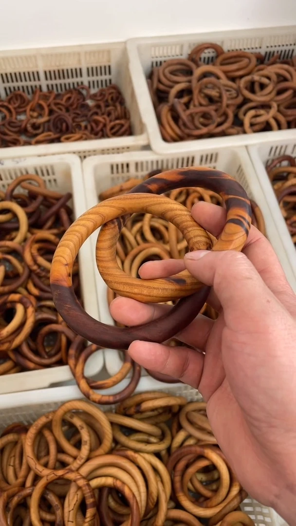 【闪购商品】木桃木80乾坤圈微瑕随机发