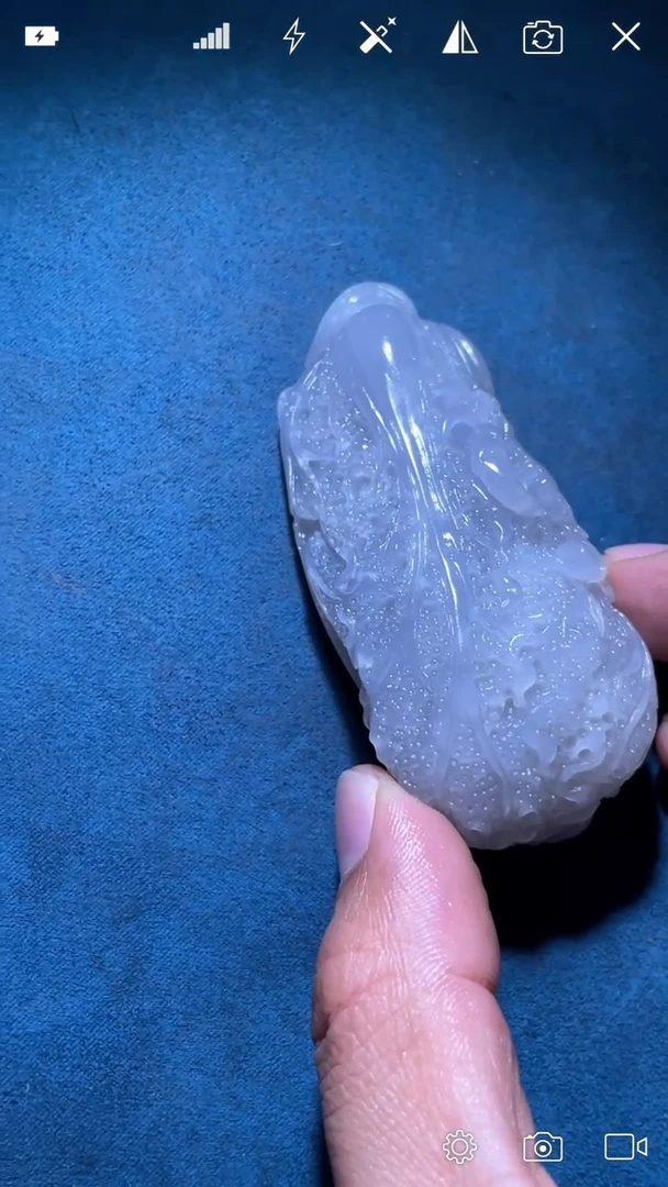 未镶嵌和田玉把件HH 百财