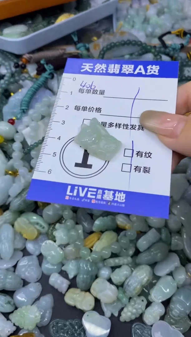 颈饰未镶嵌翡翠天然翡翠A货批量多样性发一件