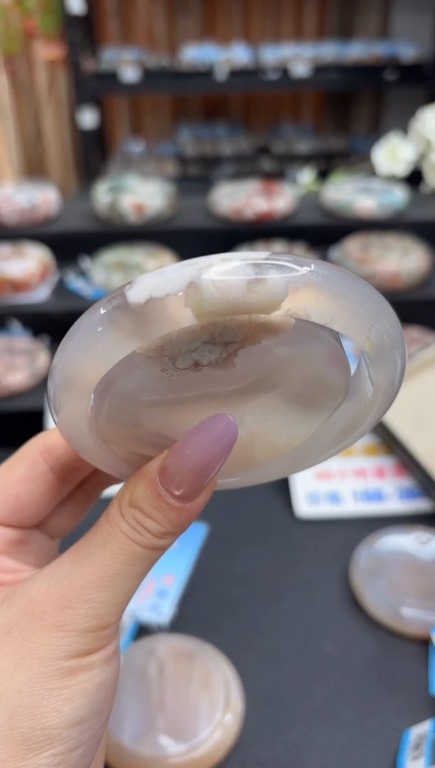 未镶嵌手镯石英质玉A447(65圈赠送镯心)