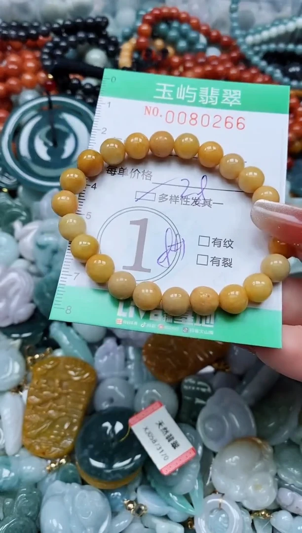 【闪购商品】翡翠颈饰未镶嵌闪购0080266多样性发其一