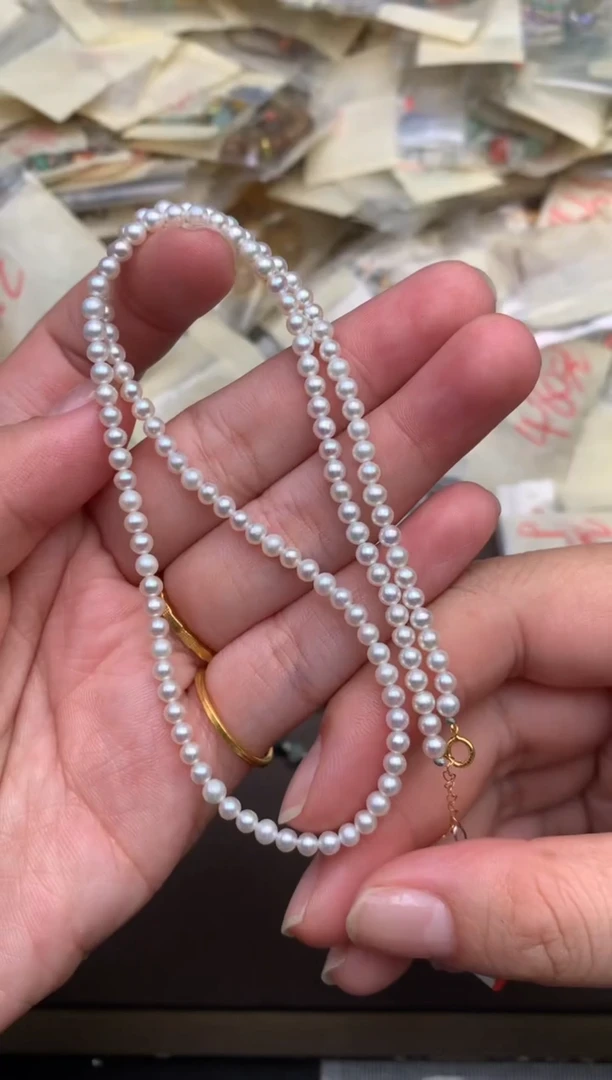 淡水珍珠未镶嵌颈饰—