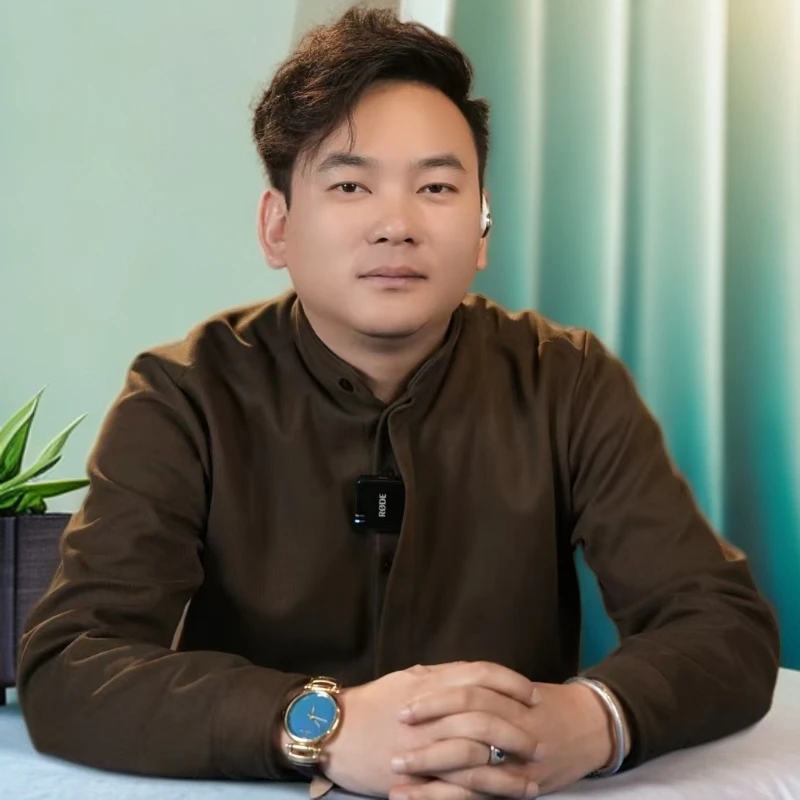 信任链接-景德镇陶瓷水点桃广口花梅瓶