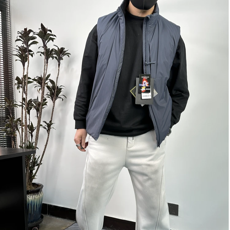 6281户外保暖运动马甲聚酰亚胺棉坎肩