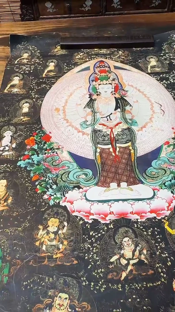 卷轴画梵古文创臻选唐卡009