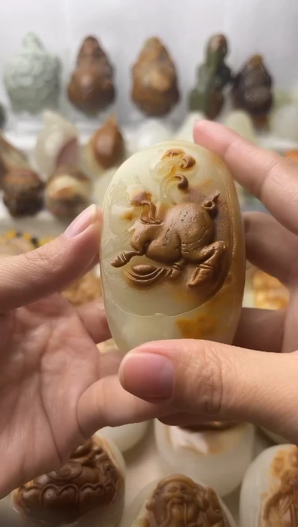 石材古青石棉纹正常不退换猪微瑕