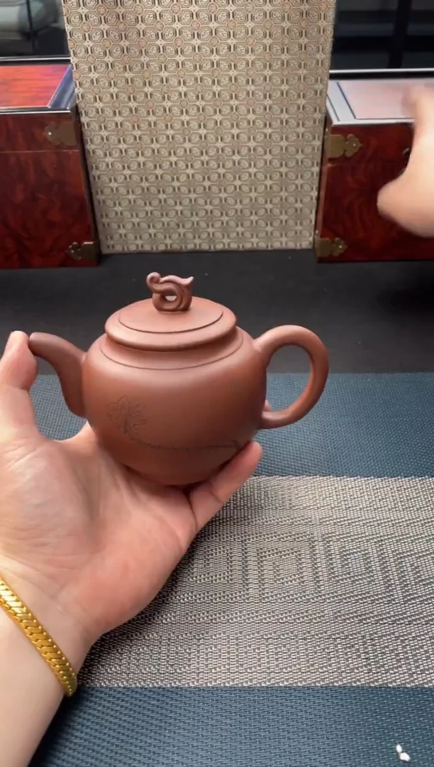 茶壶紫砂197  宜兴原矿紫砂