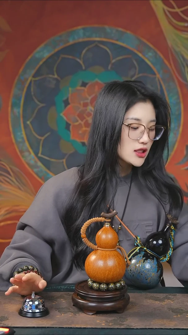 【闪购商品】YX113大漆酒葫芦不包手串及旋转底座