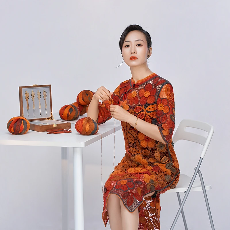 【直播专享】桑蚕丝羊绒绞纱编织DIY手工线柔软A3201-A3400