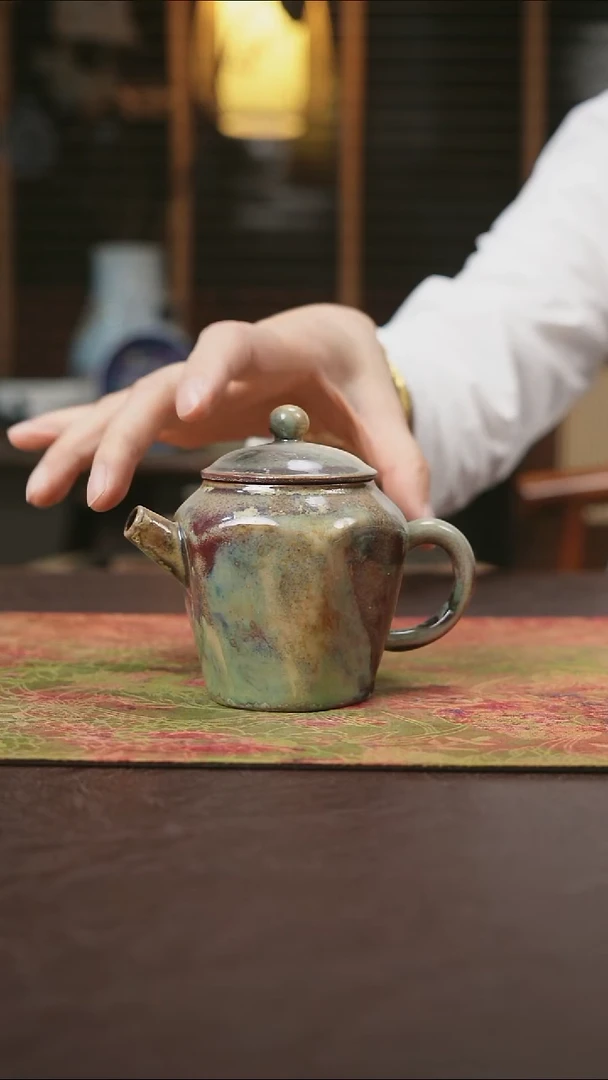 杯景德镇陶瓷杯碗柴烧多人