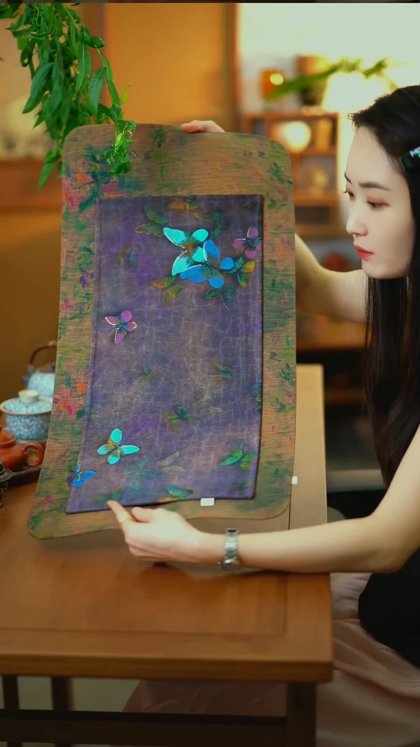 大莫奈花园加小蝴蝶