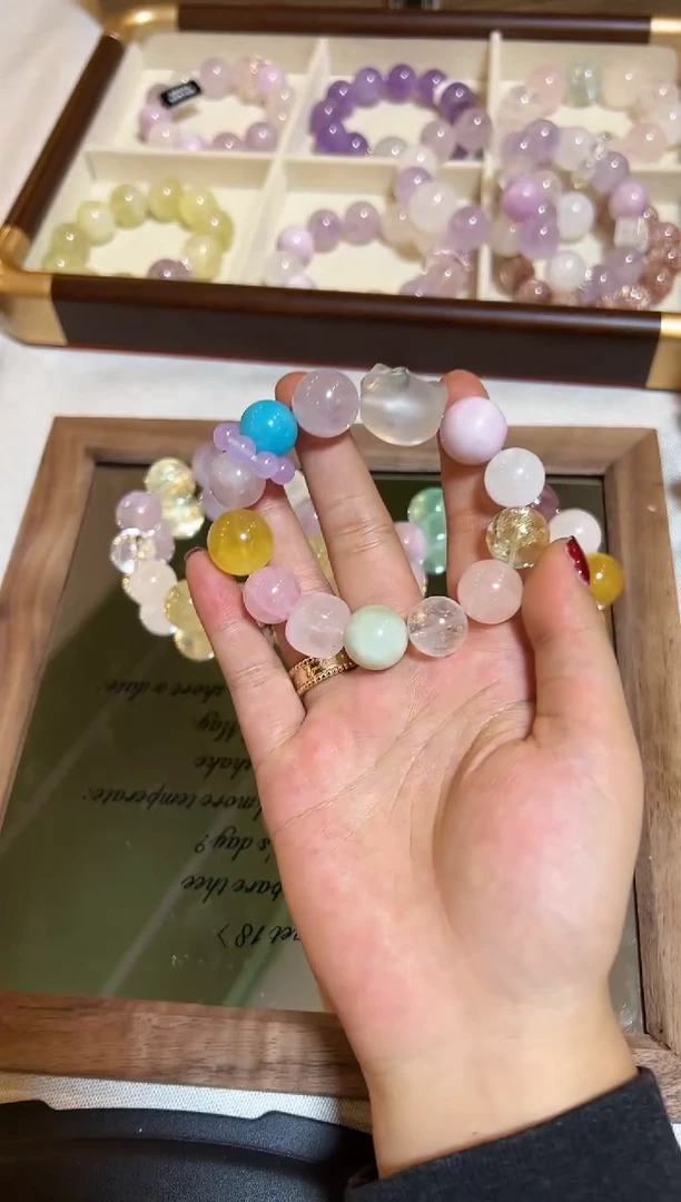 未镶嵌手链水晶天然水晶  多样性发货发其一  颜色微差