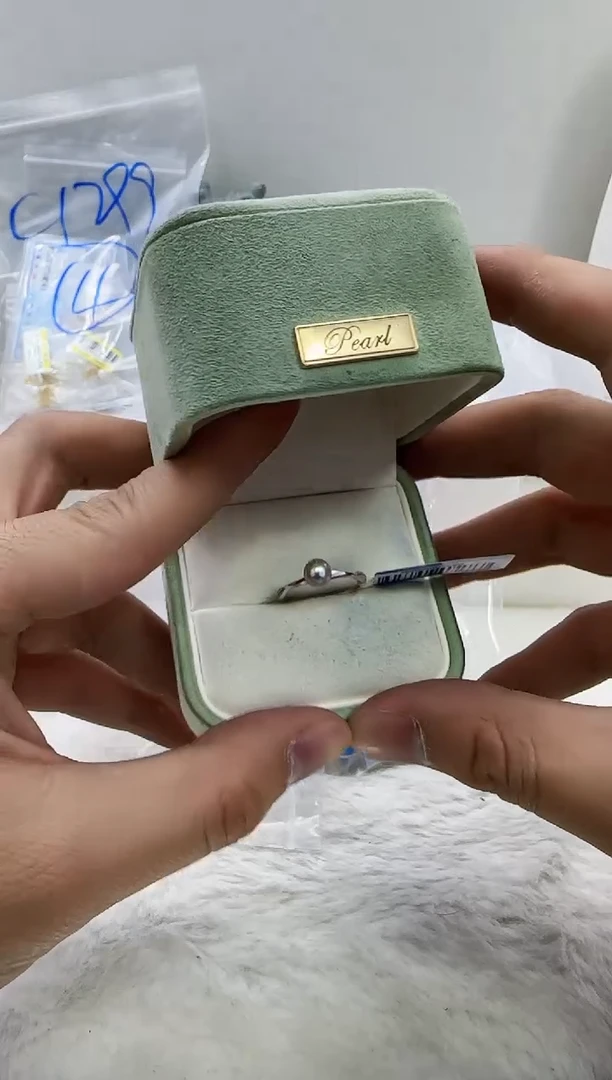 【闪购商品】海水珍珠DA银S925镶嵌c876 戒指6