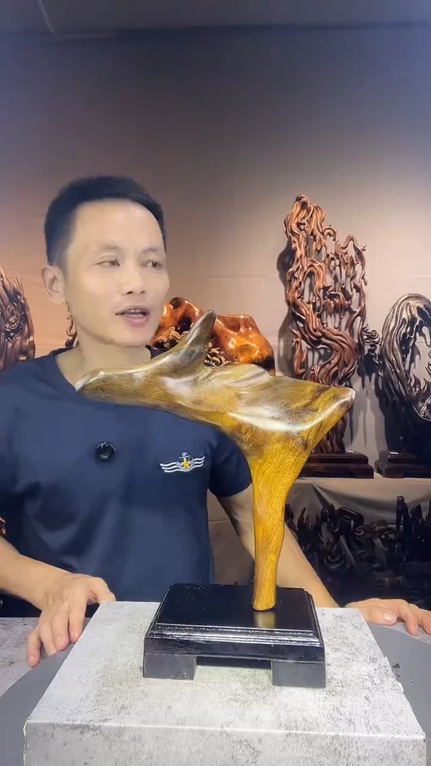 金丝楠夜****！小叶桢楠随行摆件47