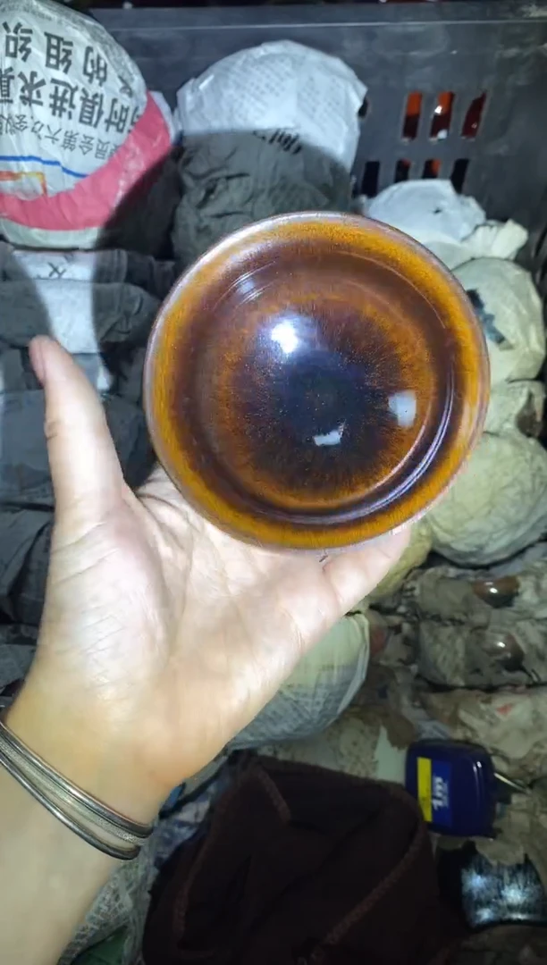 茶盏金秋官帽 盏三疯建盏茶器