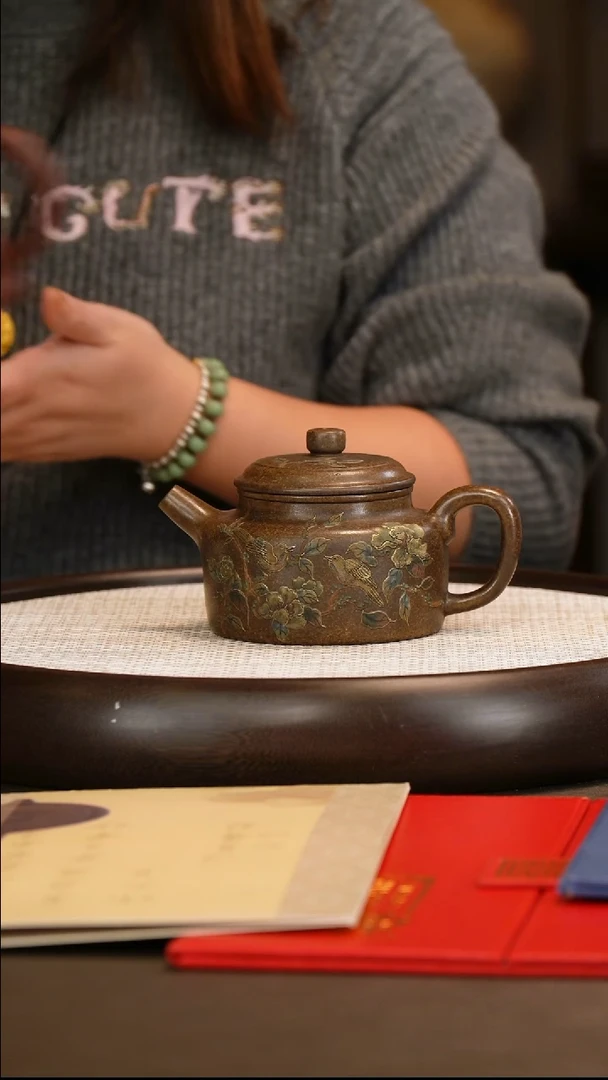 顾海荣 德钟 桂花砂 400c/顾老墨宝