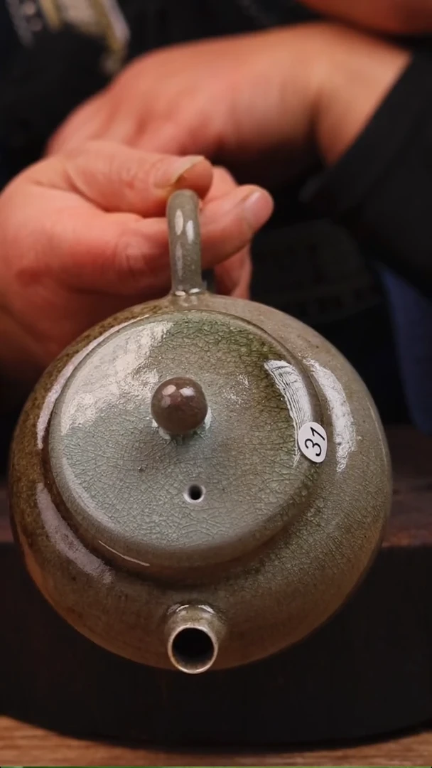 牙舟陶冗平窑原矿裸烧壶31