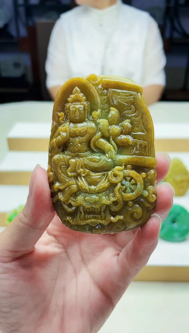 未镶嵌定制翡翠毛货09150346