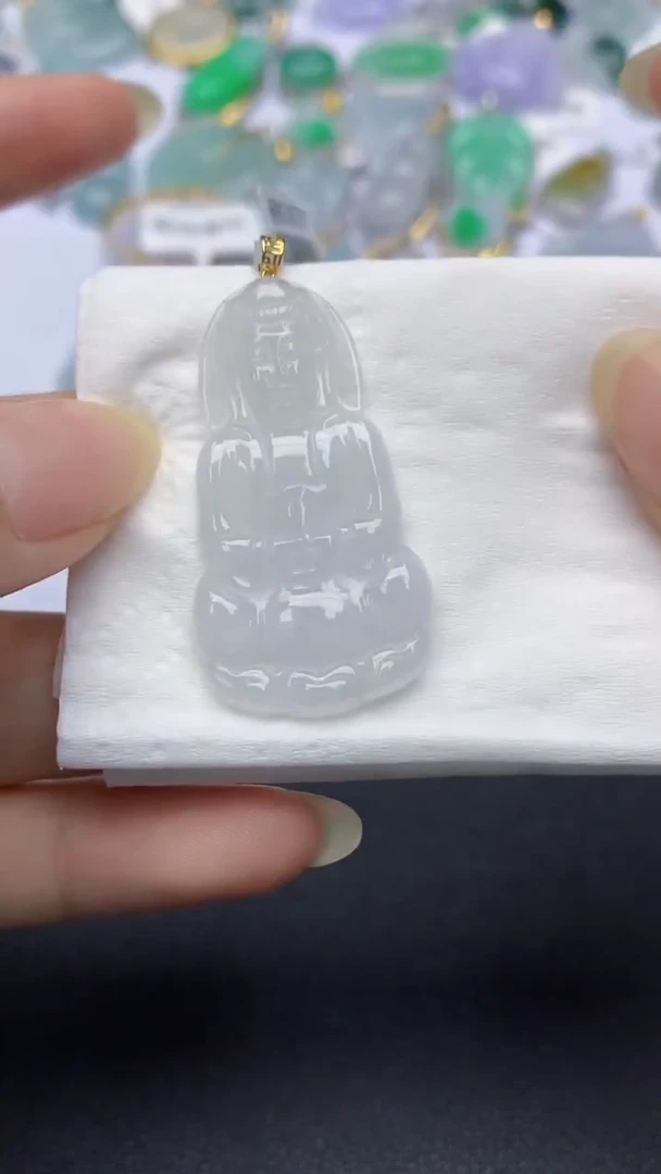 颈饰未镶嵌翡翠天然缅甸a货翡翠百元以上9元证书费自理