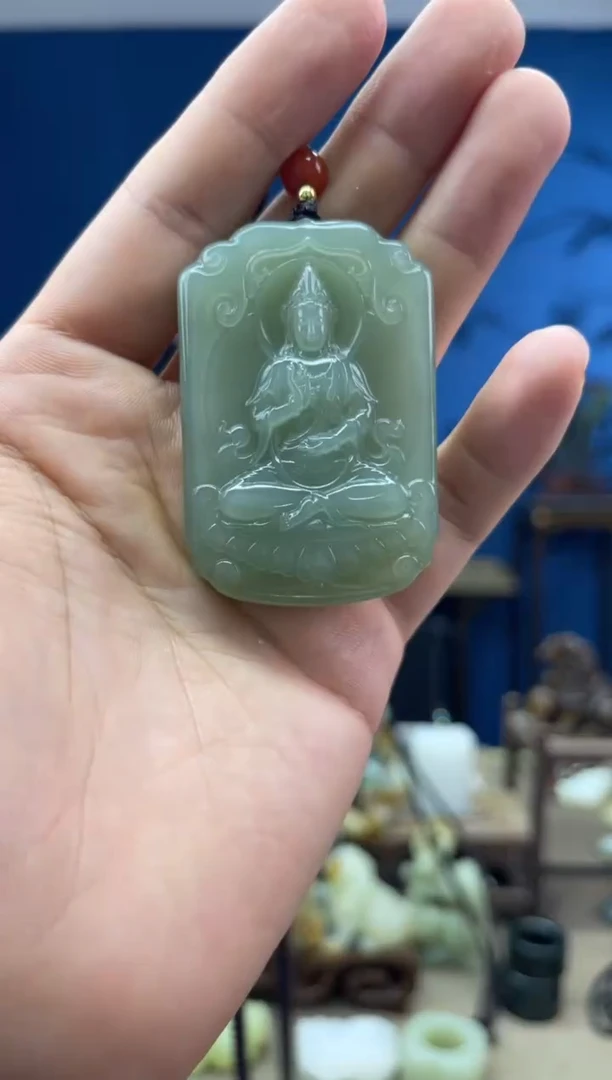 和田玉未镶嵌颈饰1