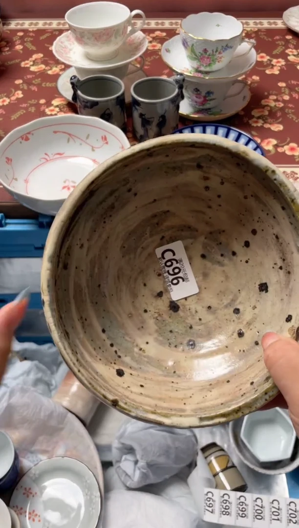 瓷片?***兰瓷器瓷器C696
