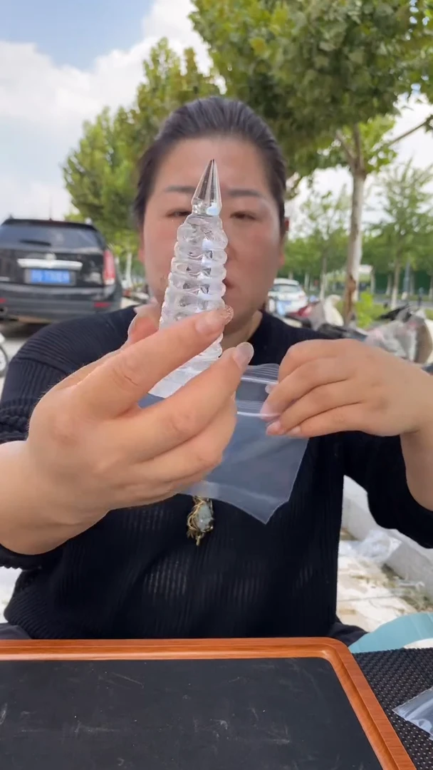 未镶嵌珠宝半成品水晶白水晶文昌塔D180