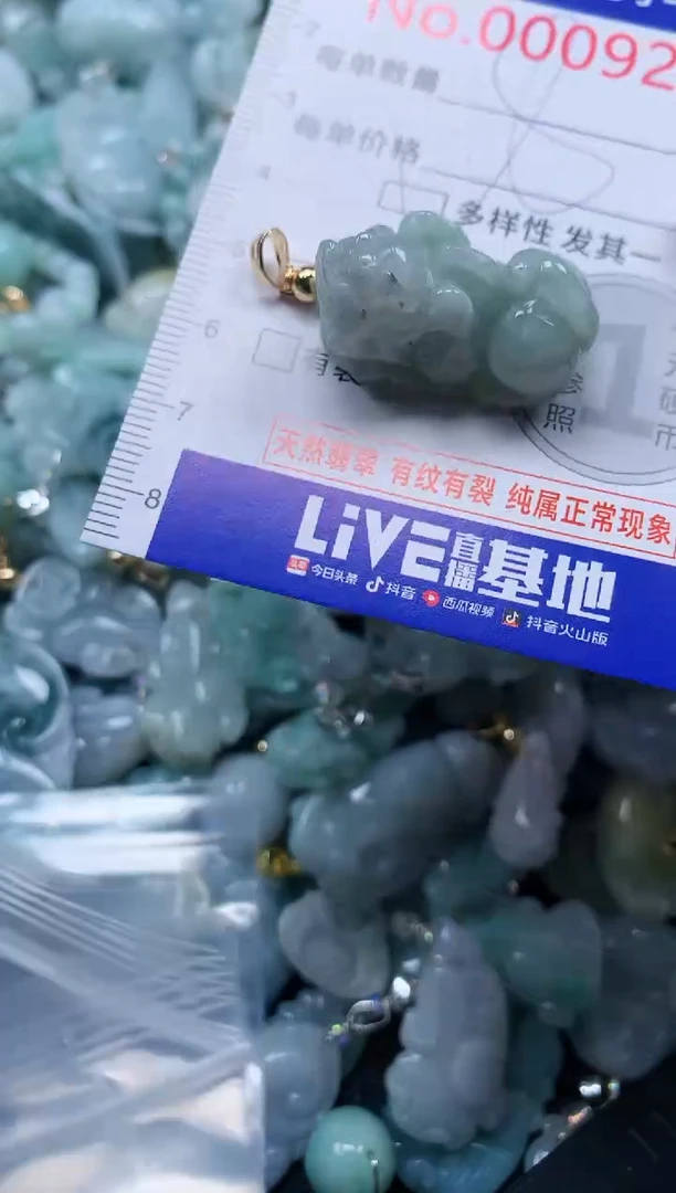 颈饰未镶嵌翡翠9285