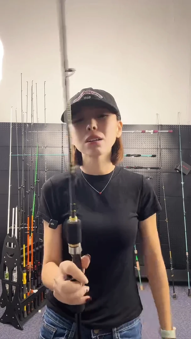碳素（瑕疵杆没有售后 介意勿拍）鱿鱼杆1.7枪柄
