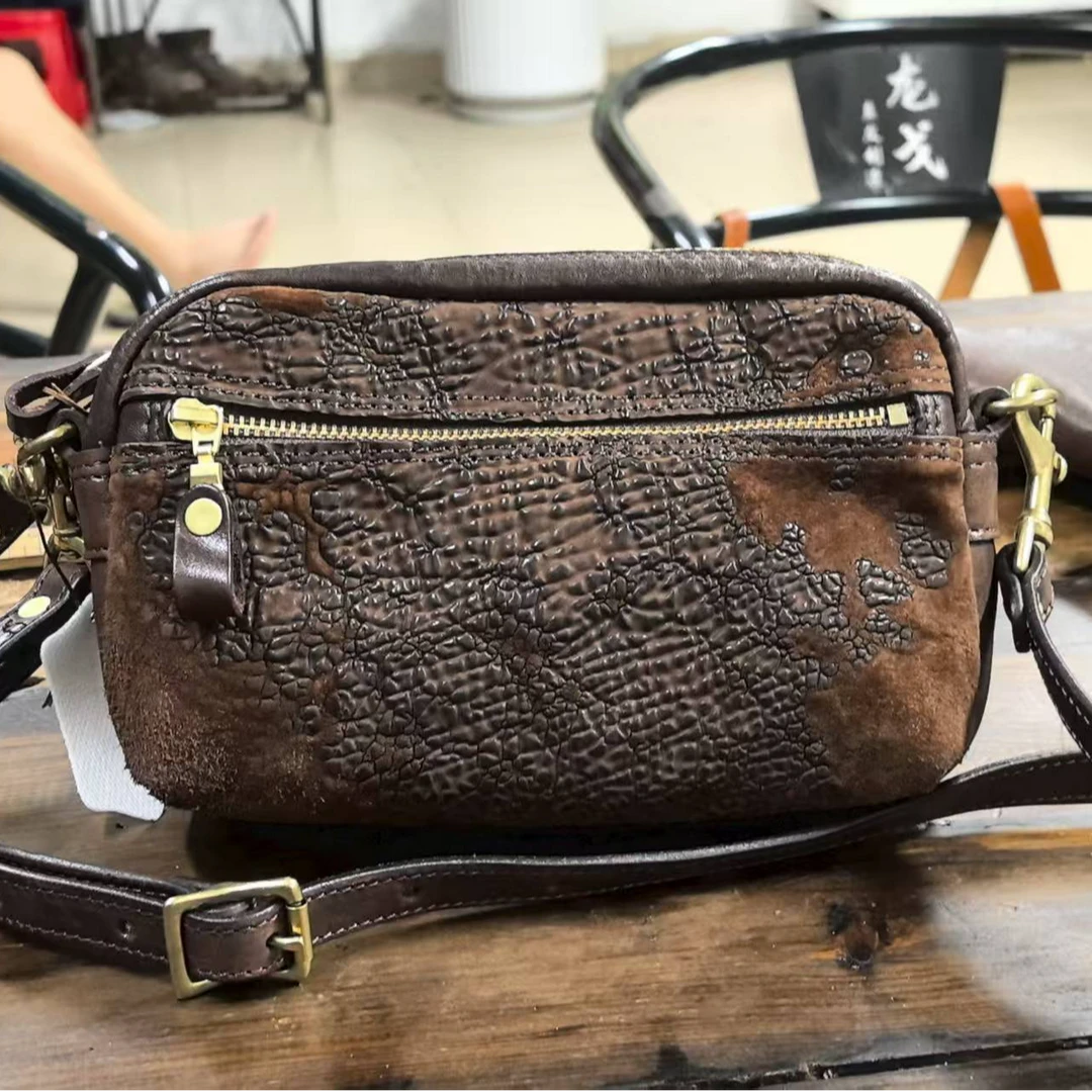 25071马臀皮相机豆腐包单肩斜挎包