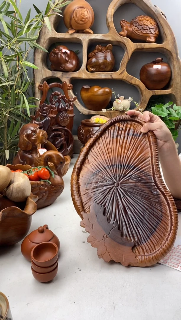 香樟木A22荷叶干泡/尺寸