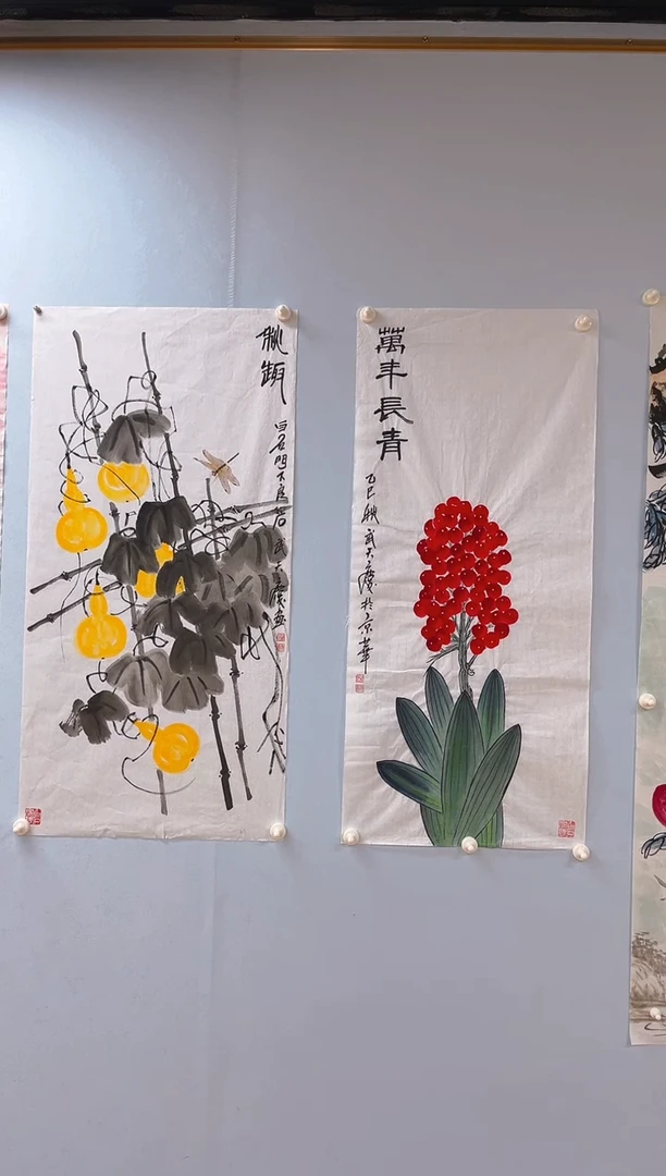 国画?**️武天庆老师四尺