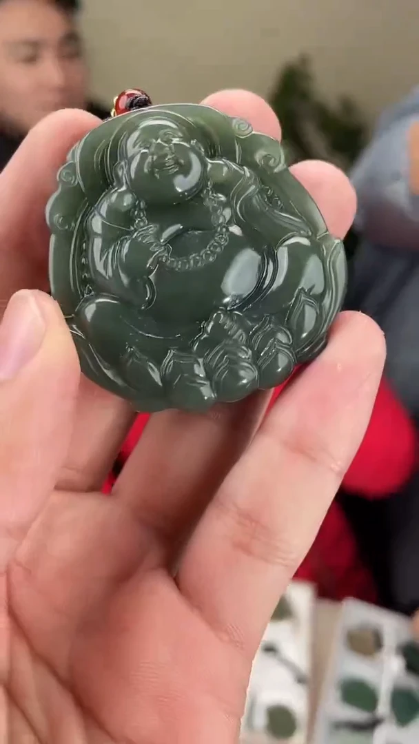 颈饰未镶嵌和田玉多样性拍一发一190003