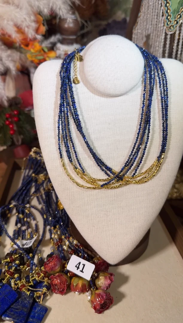 未镶嵌青金石项链042