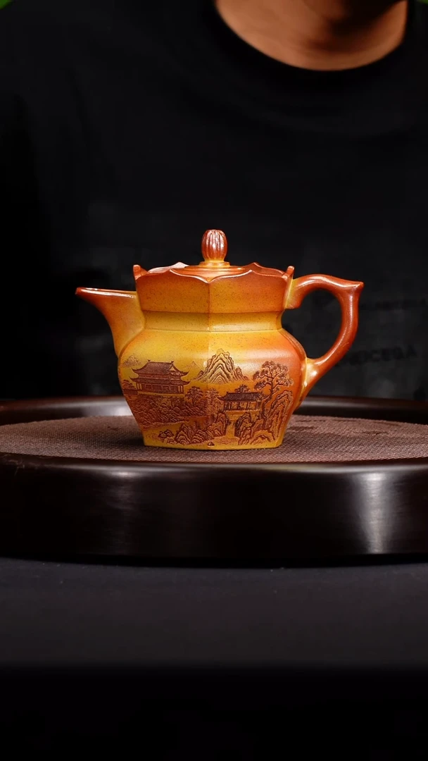 茶壶紫砂宜兴紫砂原矿壶