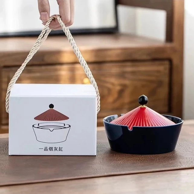 G1560-鸿运当头官帽烟灰缸 PJT